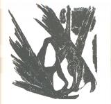 KATRAKI V., ICARUS II ENGRAVED STONE 103 X 103 CM. CENTER OF ENGRAVING ARTS-VASSO KATRAKI MUSEUM